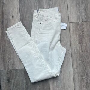 Old Navy White Rockstar Super Skinny Jeans